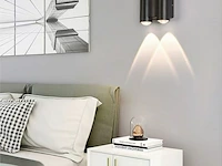 Moderne led wandlamp (venus) – 4w – 3500k warm wit – ip54 – sw-47-2 (4 stuks) - afbeelding 2 van  3