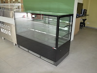 Moderne open koeltoog 2 schuifdeuren ggm gastro afm. 1,5m lang - afbeelding 2 van  9