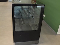 Moderne open koeltoog 2 schuifdeuren ggm gastro afm. 1,5m lang - afbeelding 3 van  9