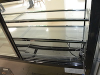 Moderne open koeltoog 2 schuifdeuren ggm gastro afm. 1,5m lang - afbeelding 7 van  9