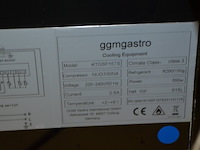 Moderne open koeltoog 2 schuifdeuren ggm gastro afm. 1,5m lang - afbeelding 9 van  9