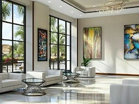 Moderne wanddecoratie - kunst - heusden zolder