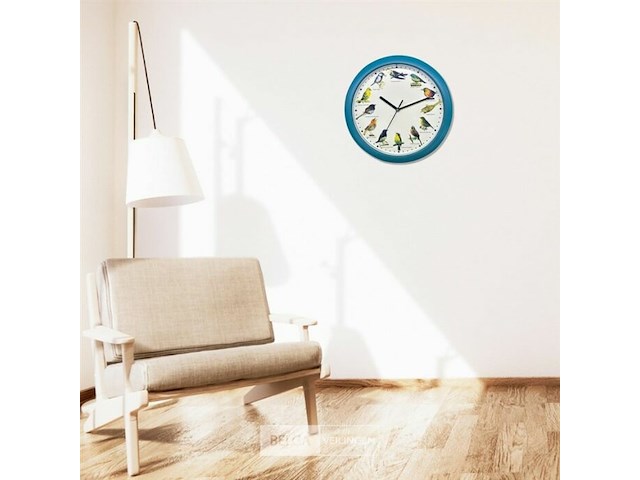 Moderne zangvogelklok - afbeelding 3 van  3