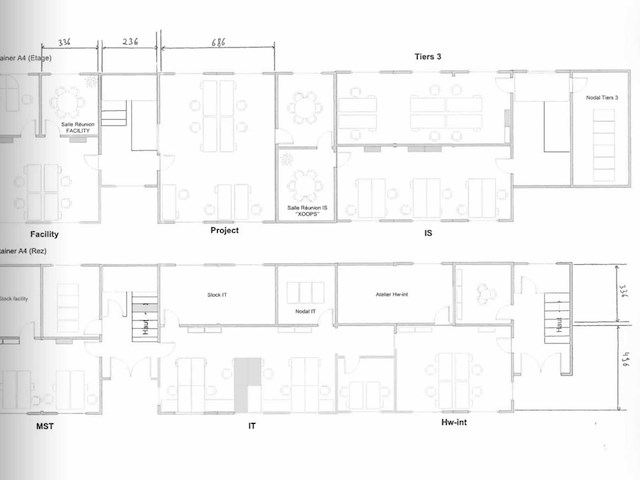 Modulair kantoorgebouw – paviljoen a4 – 536 m² op 2 verdiepingen met geïntegreerde toegangscontrole en huisautomatisering/ overige units en containers - afbeelding 46 van  55