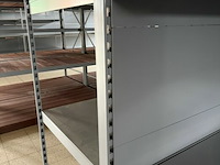 Modulair metalen dubbele rek met leggers k&e - afbeelding 3 van  5