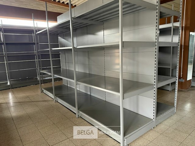 Modulair metalen dubbele rek met leggers k&e - afbeelding 4 van  5