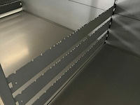 Modulair metalen dubbele rek met leggers k&e - afbeelding 5 van  7