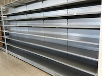 Modulair metalen dubbele rek met leggers k&e