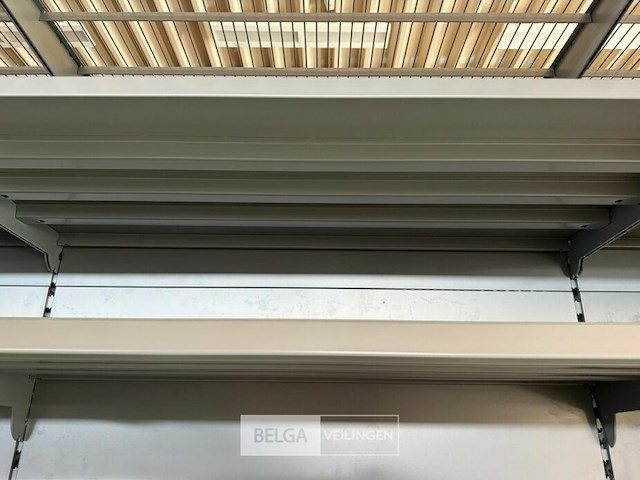 Modulair metalen dubbele rek met leggers k&e - afbeelding 5 van  7