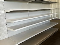 Modulair metalen dubbele rek met leggers k&e - afbeelding 7 van  7