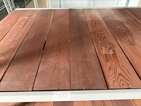 Modulair metalen rek met houten leggers - afbeelding 4 van  5