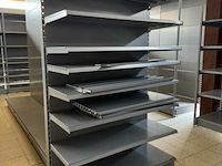 Modulair metalen rek met leggers k&e - klein