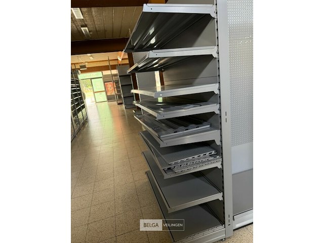 Modulair metalen rek met leggers k&e - klein - afbeelding 3 van  3