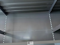 Modulair metalen rek met leggers k&e - xl - afbeelding 3 van  6