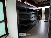 Modulair metalen rek met leggers k&e