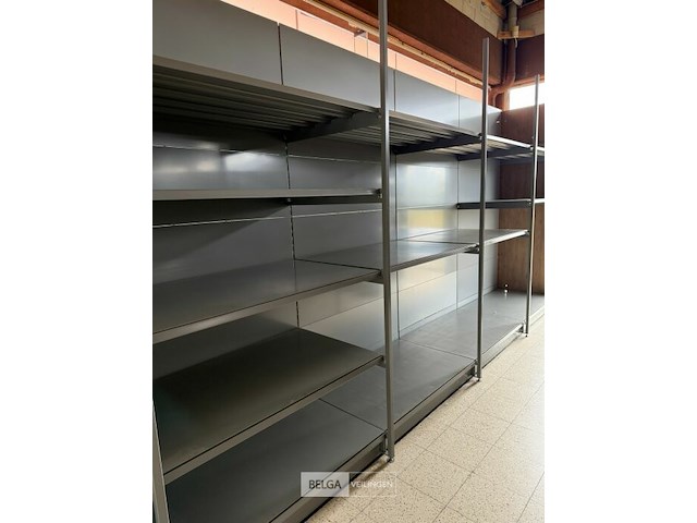 Modulair metalen rek met leggers k&e - afbeelding 3 van  5