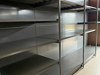Modulair metalen rek met leggers k&e - afbeelding 3 van  5