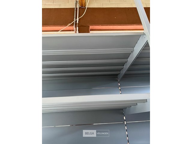 Modulair metalen rek met leggers k&e - afbeelding 5 van  5