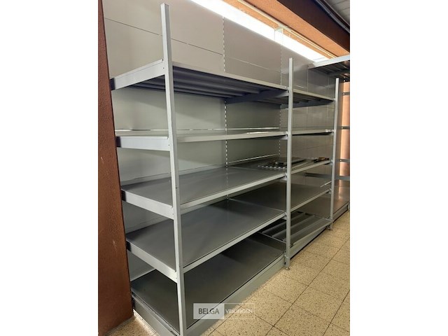 Modulair metalen rek met leggers k&e - afbeelding 3 van  4