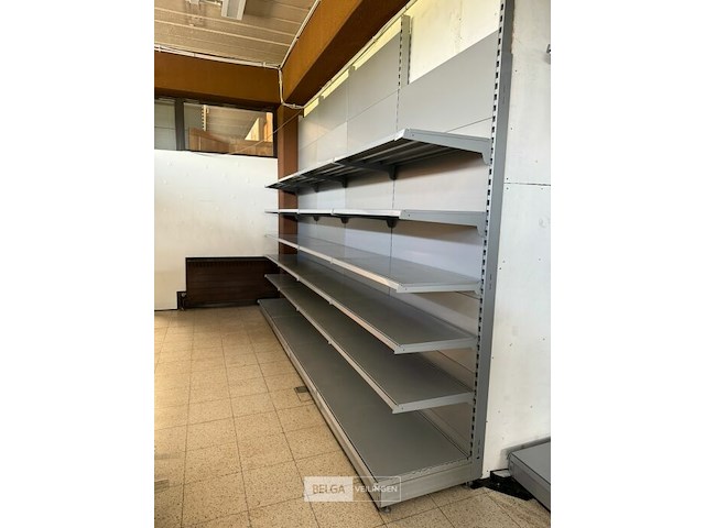 Modulair metalen rek met leggers - afbeelding 1 van  5