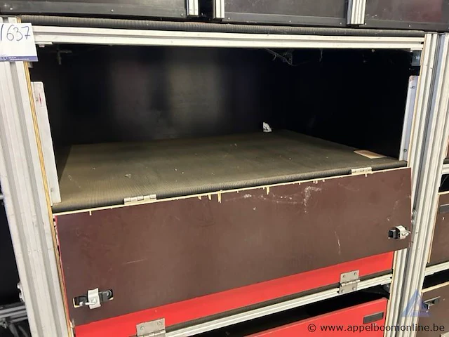 Modulair opbergsysteem met houten laden - afbeelding 3 van  4