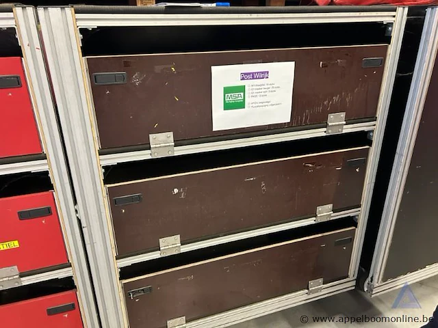 Modulair opbergsysteem met houten laden - afbeelding 4 van  4