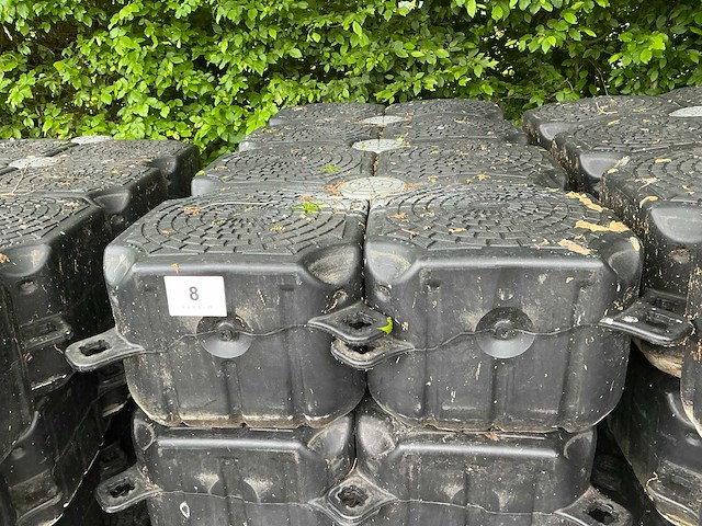 Modulaire drijvende stijgers nauticube (4x) - afbeelding 2 van  3