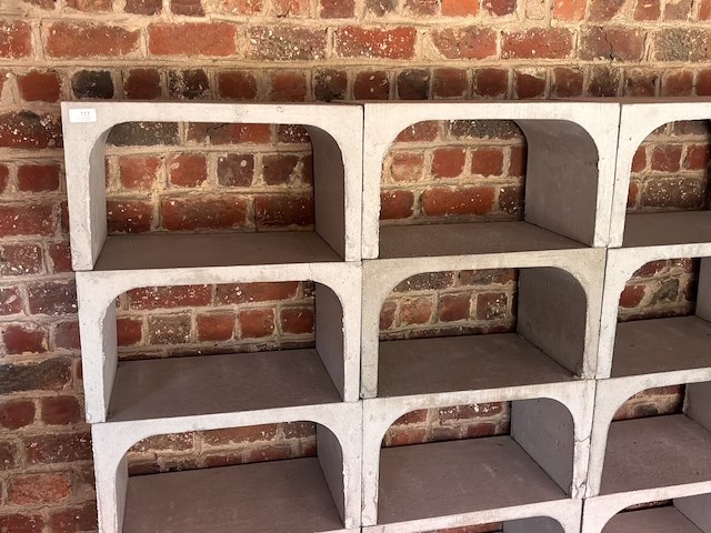 Modullair beton wijnrek - afbeelding 2 van  5