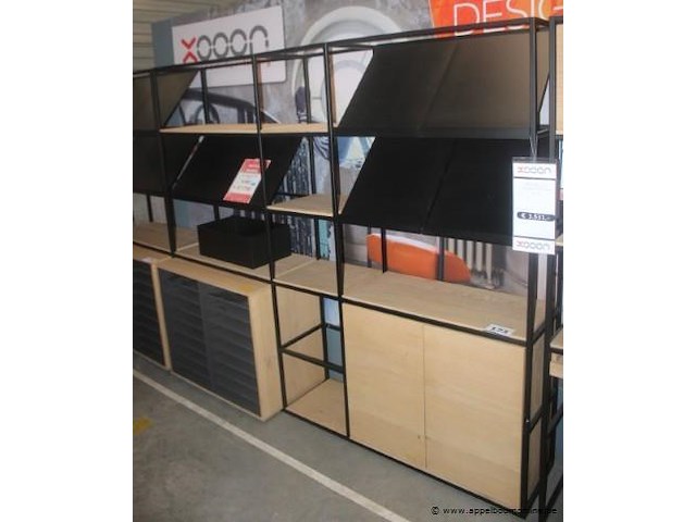 Modulo element - eik natuur fineer - afbeelding 1 van  2