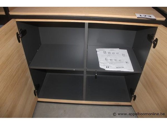 Modulo element - eik natuur fineer - afbeelding 2 van  2