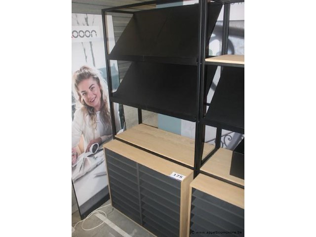 Modulo element - eik natuur fineer - afbeelding 1 van  2