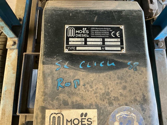 Moes 6kva stroomgenerator - afbeelding 3 van  6
