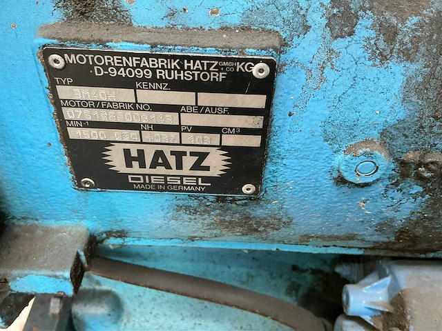 Moes diesel hat251/4 noodstroomaggregaat - afbeelding 7 van  9