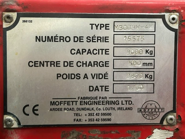 Moffett m3003 w4w kooiaap - afbeelding 12 van  12