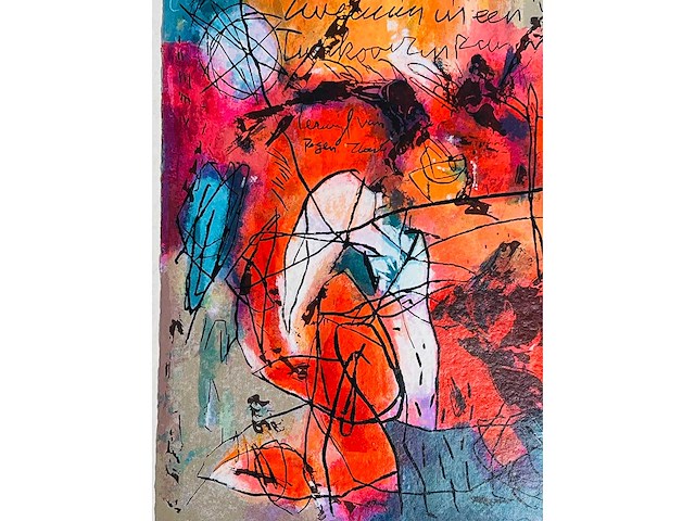 Mohammed quraish - kleurenzeefdruk - afbeelding 2 van  7