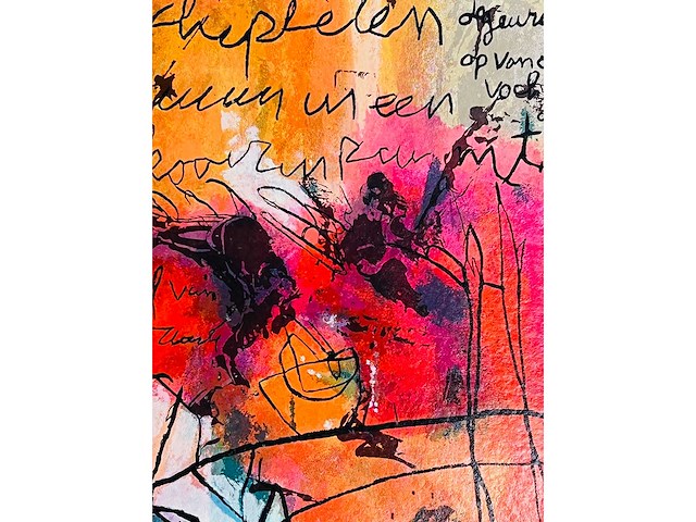 Mohammed quraish - kleurenzeefdruk - afbeelding 3 van  7