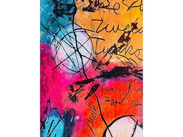 Mohammed quraish - kleurenzeefdruk - afbeelding 5 van  7