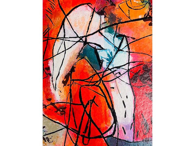 Mohammed quraish - kleurenzeefdruk - afbeelding 6 van  7