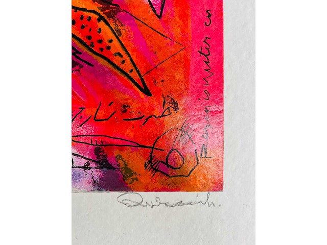 Mohammed quraish - kleurenzeefdruk - afbeelding 8 van  8