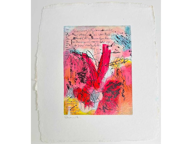 Mohammed quraish - kleurenzeefdruk - afbeelding 4 van  8