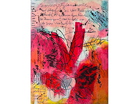 Mohammed quraish - zeefdruk - afbeelding 1 van  9