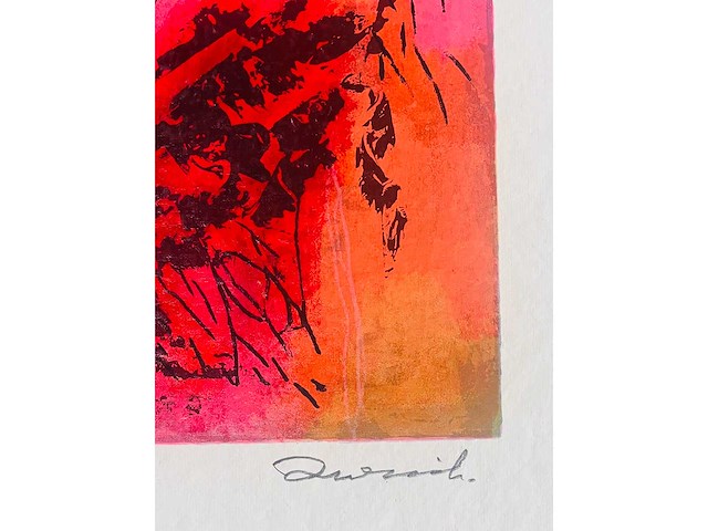 Mohammed quraish - zeefdruk - afbeelding 4 van  9