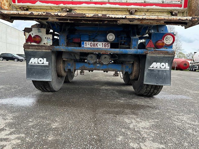Mol - 1988 - k8f/20tm/33st - kipper - oplegger - afbeelding 5 van  24
