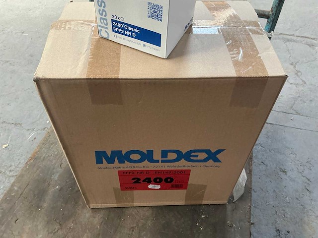 Moldex 2400 classic ffp2 nr d mondmasker (480x) - afbeelding 4 van  5