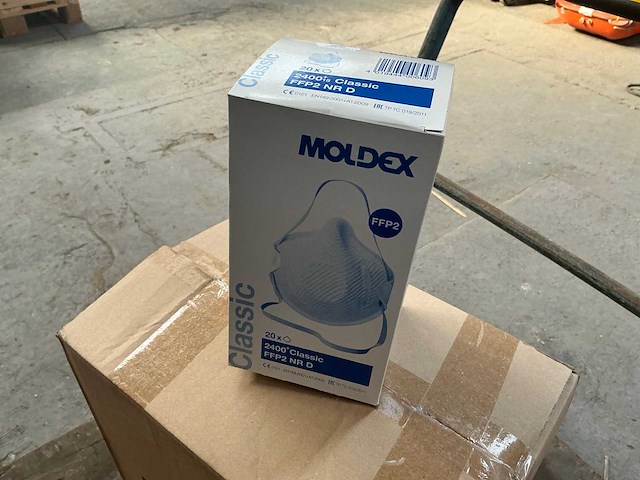Moldex 2400 classic ffp2 nr d mondmasker (480x) - afbeelding 1 van  3