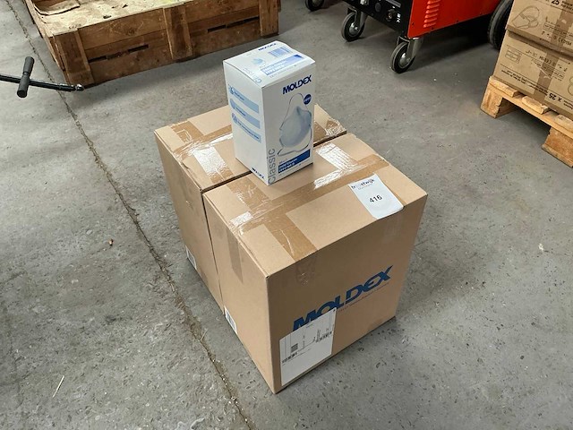 Moldex 2400 classic ffp2 nr d stofmasker (480x) - afbeelding 3 van  3