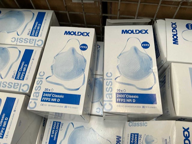 Moldex ffp2 mondmaskers (640x) - afbeelding 2 van  2