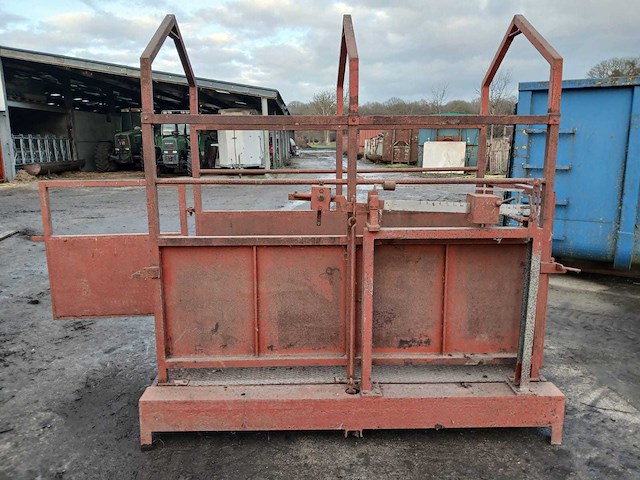 Molen professionele weegkooi/weegbox vee - afbeelding 1 van  5