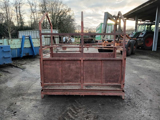 Molen professionele weegkooi/weegbox vee - afbeelding 2 van  5