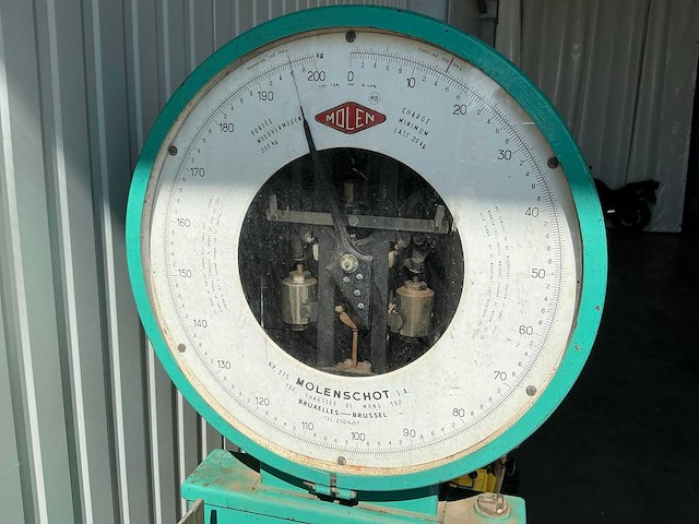 Molen vintage vloerweegschaal - afbeelding 4 van  4